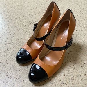 Enzo Angiolini Leather Dress Pump High Heel Size 9